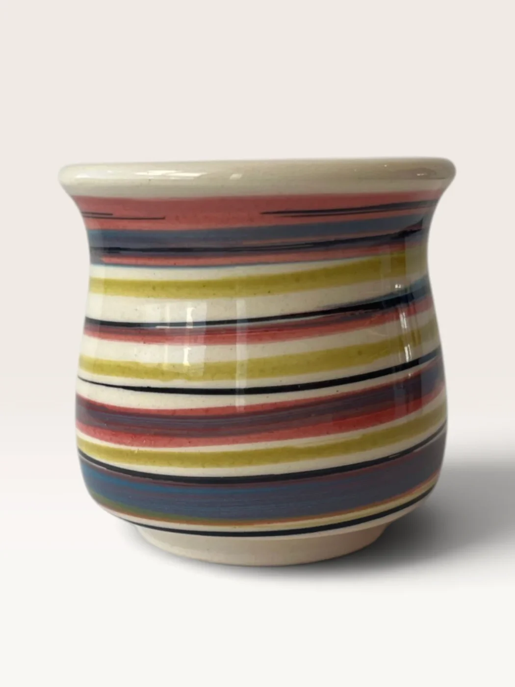 Yvytu, handmade ceramic mate painted by Lucio Pederiva
